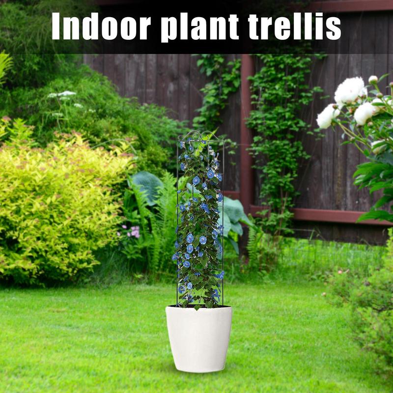Шпалера для вьющихся растений комнатная металлическая опора для вьющихся растений опора для комнатных растений клетка для цветов стойка решетка для лиан для сада