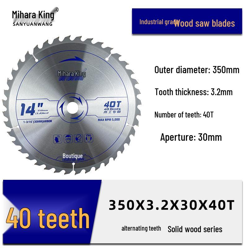 Деревообрабатывающий угловой шлифовальный пильный диск - Сплавной отрезной диск для дерева, Размеры 4/5/7/9 дюймов