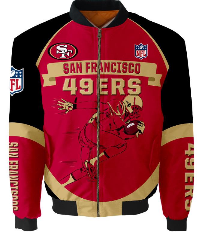 Зимняя летная куртка для американского футбола, напечатанная на 3D-принтере, с добавлением хлопка