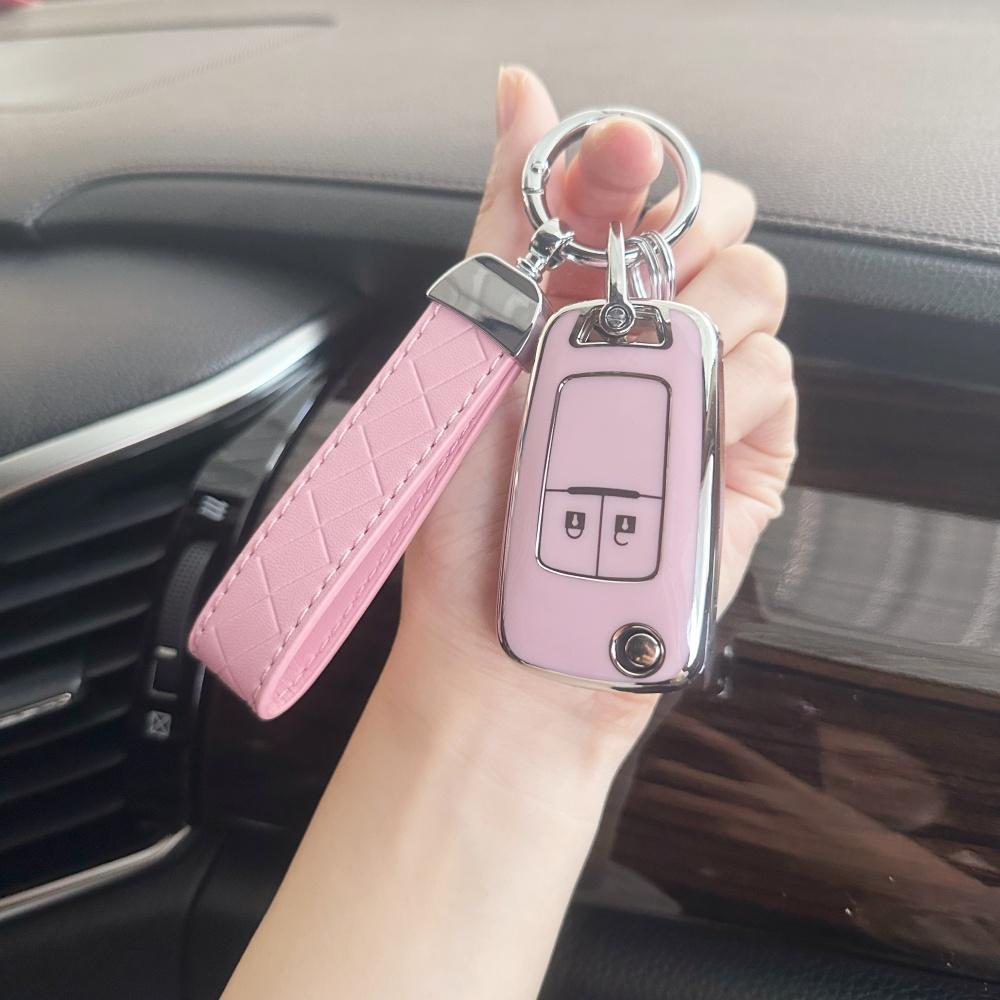 Чехол для брелока с ремешком-брелоком для Chevrolet Cruze Epica Lova Camaro Impala Для Buick Opel Vauxhall Insignia Astra J Mokka