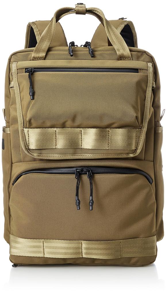 Рюкзак Ace Gene Multitide с дождевиком, имеет карманы, устойчивые к дождю и пыли, вмещает 14-дюймовый ноутбук, 67583, мужской, цвет «койот», размеры: H42 x