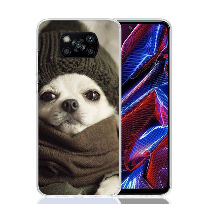 Chihuahua Puppy Teacup Dogs Case Phone Cover for Xiaomi Poco X3 Nfc X5 X6 X7 X4 Gt F7 Ultra F6 F5 Pro F4 F3 M5S M5 M4 M3 5G Tren