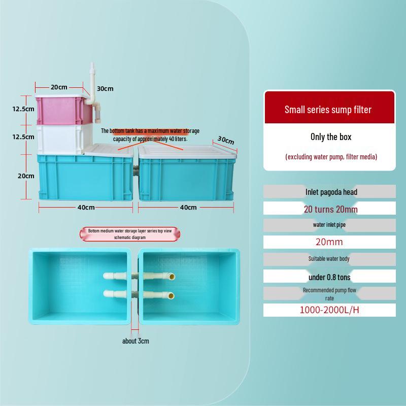 Сделай сам капельный фильтр для аквариума: Модульный бокс для разделения сухой и мокрой зон для донной фильтрации