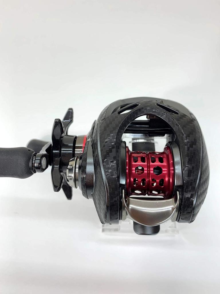 КАСТОМ ЁРОИ Кастомная декаль для Steez Air Baitcasting Защита от царапин SEAT.JP Катушки, (Чёрный, для левой руки)