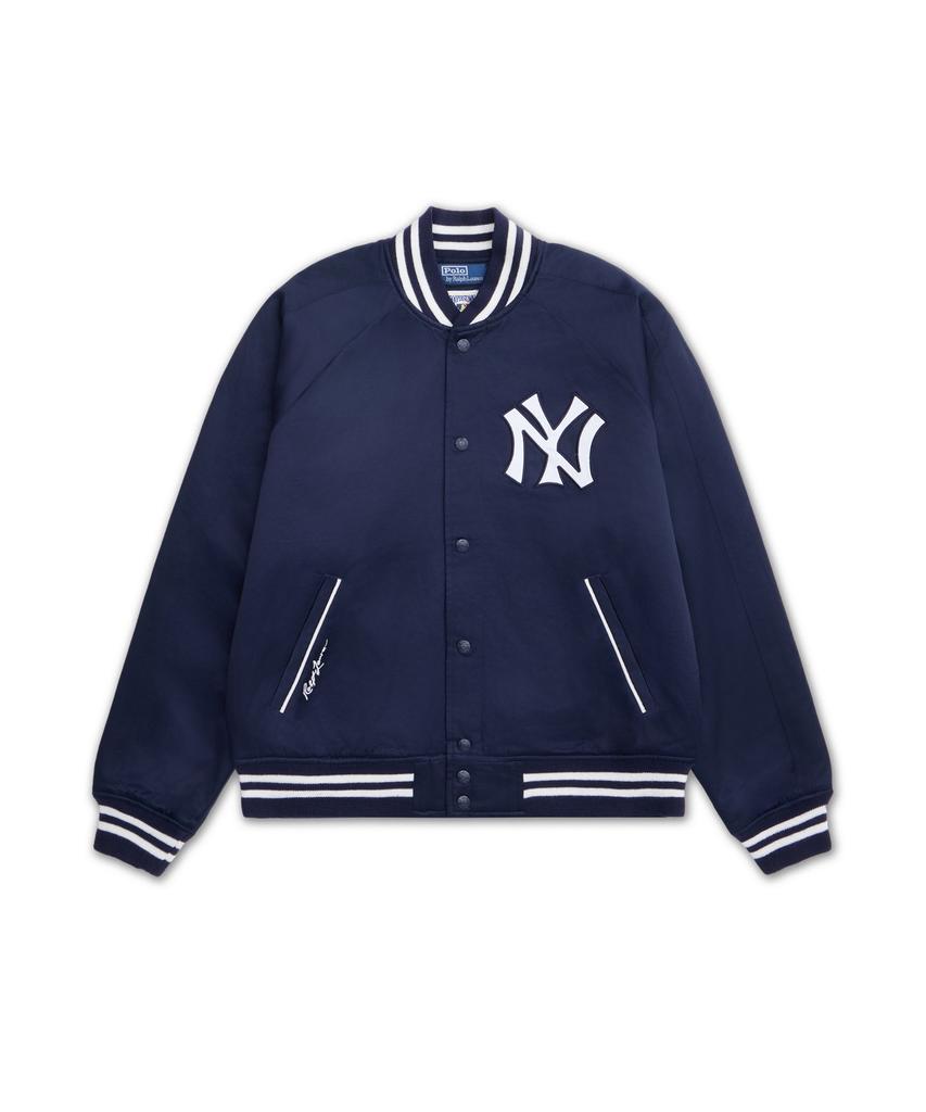 Polo Ralph Lauren Yankees Satin Jacket - Navy