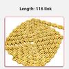 1pc Bicycle 11 Speed SLR Chain Gold Full Hollow 116 Links For Mountain Road Bike