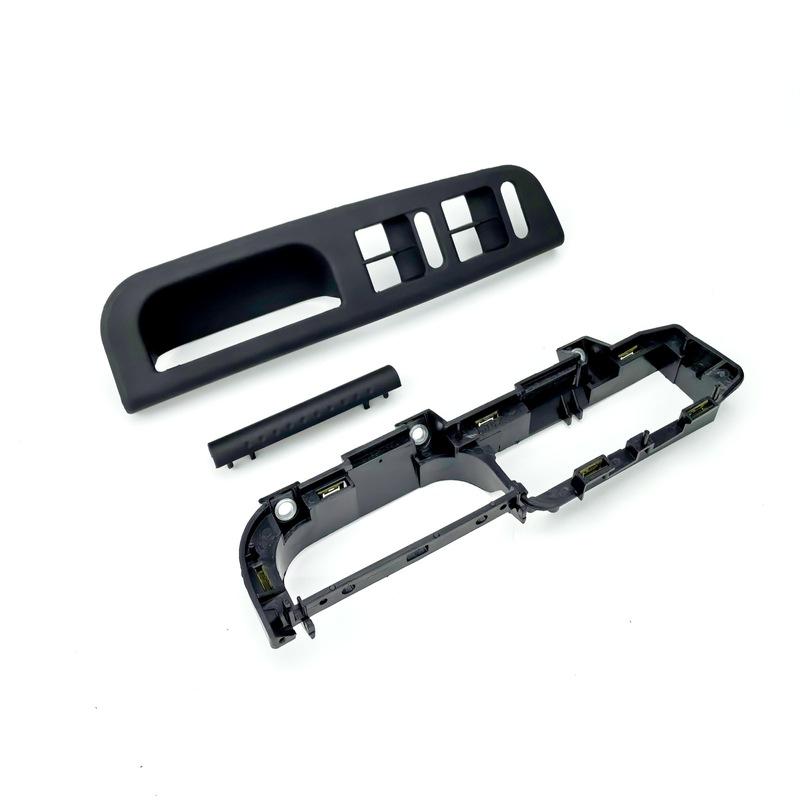 3Pcs/set Black for VW Bora Golf 4 Jetta Interior Door Handle Lifter Switch Bracket Base Caps 1J1 867179 3B1 867 171 E 3B0867175
