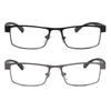 Titanium Alloy Flexible Portable Business Reading Glasses Vision Care +1.00~+4.0 Diopter Eyeglasses
