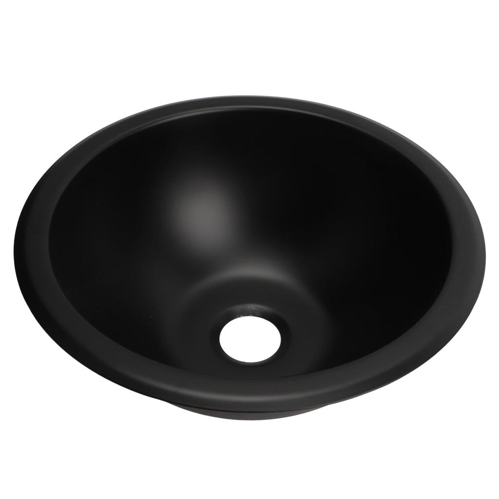 9 X 4 дюйма Раковина из нержавеющей стали 304 Круглая Легко чистить Сливное отверстие 40 мм Раковина для мытья рук для RV Кемпера Лодки Каравана