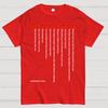 Free Wisdom Language Cotton Summer Casual Cool Loose T-Shirt