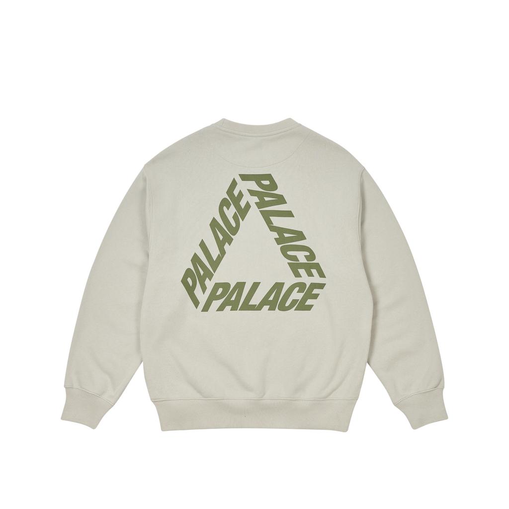 Palace Пигмент P3 Crew Бетонно-серый Унисекс Топы P28CS028