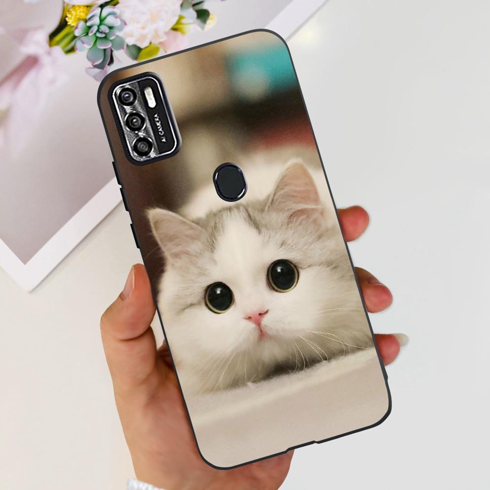 Case For ZTE Blade A7s A7020 Black Matte Soft TPU Protection Shockproof Cover For ZTE Blade L210 Fundas Stylish Luxury Housing