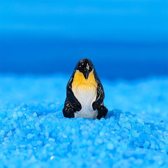 13 Pcs Mini Arctic Animals Figurines Set Miniature Penguin Ice Mountain Model for Micro Landscape Winter Fairy Garden Indoor Outdoor Accessories