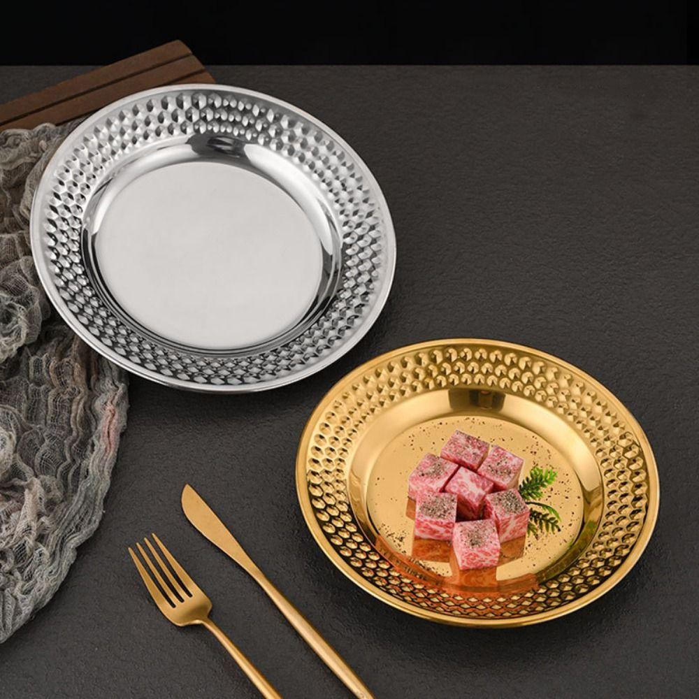 Korean Creative Dessert Snack Dish Portable Fruit Plate Dinner Plate  Restaurant Decorations