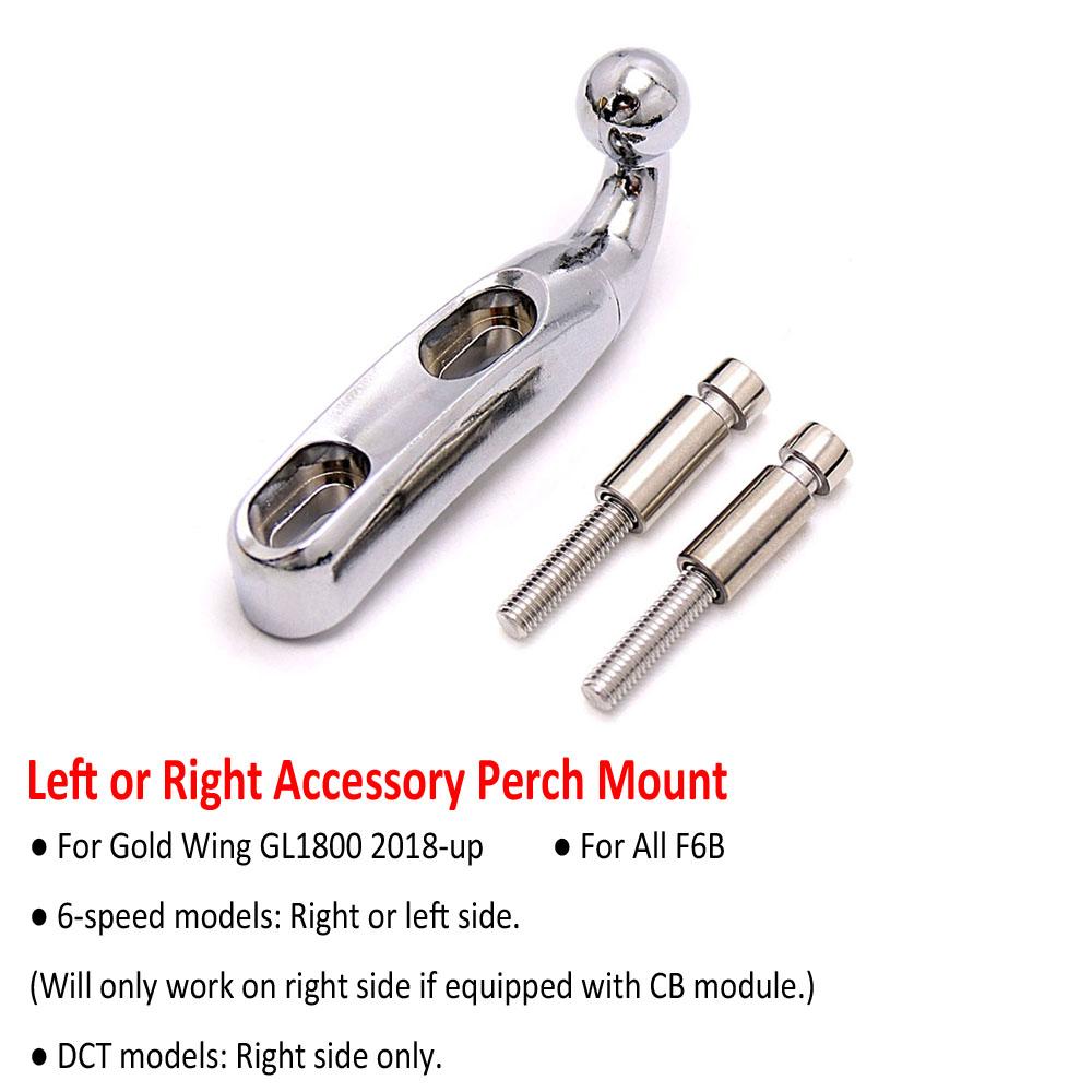 Gold Wing Motorcycle Wireless Charging GPS Phone Holder Navigation Bracket For HONDA GoldWing GL 1800 F6B GL1800 DCT 2018 - 2021