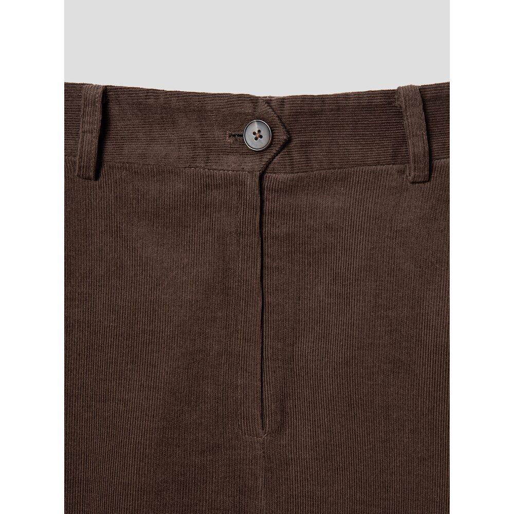 8SECONDS A-Line Midi Skirt Brown
