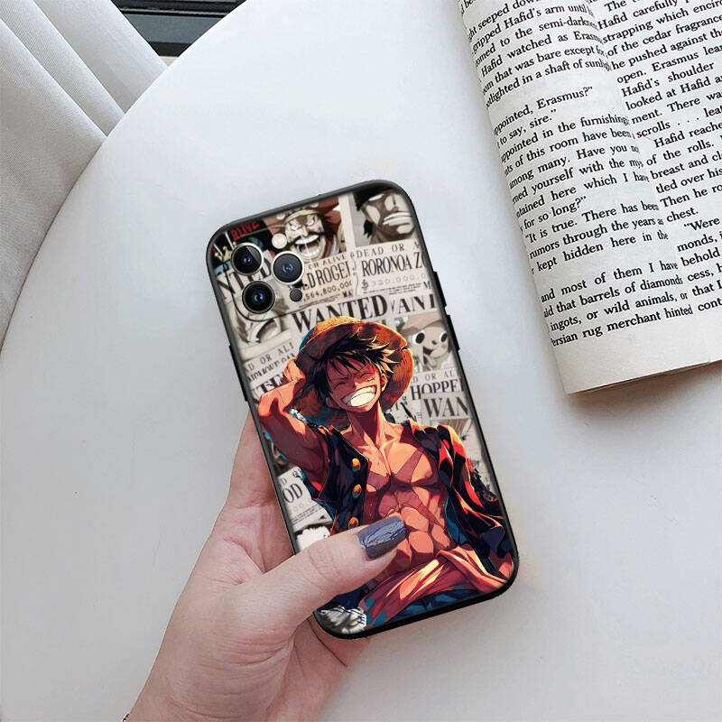 MH13 Anime One Piece Phone Shell for Samsung S20 S21 S22 S23 S24 FE Ultra Plus Lite S21S A55 A07 A17 F06 F16 M06 M16 M56 A36 A37 A57