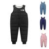 Autumn And Winter Baby And Young Children's Padded And Thickened Down Cotton Carrier Trousers