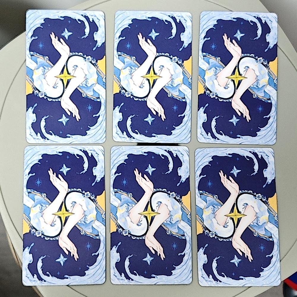 Секретная Зеркальная Колода Таро 78 шт. Красочные Карты Таро, основанные на системе Райдера-Уэйта 10,3*6см