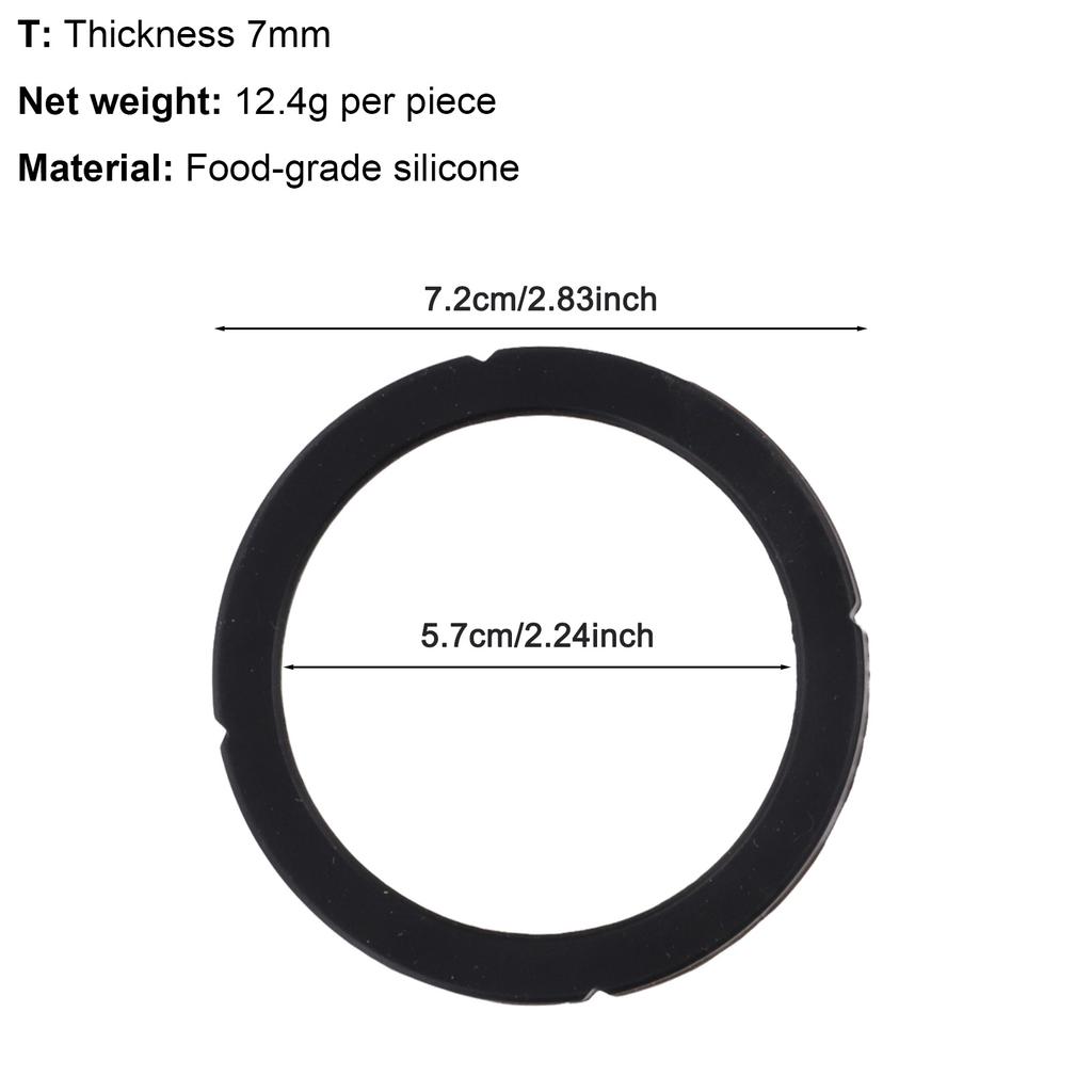Силиконовое уплотнительное кольцо для заваривания кофе Уплотнитель для кофемашины Легкая установка Силиконовое уплотнительное кольцо Аксессуар для оборудования для заваривания