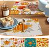 Thanksgiving Printed Linen Placemat, Holiday Decorative Placemat