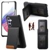 For Samsung Galaxy S25+ Case RFID Blocking Card Holder Litchi Texture Leather Back Cover