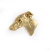 Whippet - gold-plated pin brooch, elegant dog ornament, unique pin by Art-Dog brand