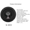 1 Pair 4/5/6.5/6*9 Inch HiFi Car Audio Coaxial Speaker Vehicle Door Audio Music Stereo Full Range Frequency Automobile Speakers