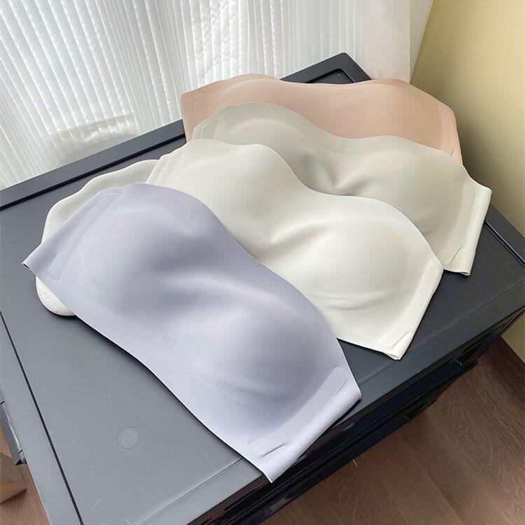 Sexy Seamless Tube Top Bra Invisible Strapless Bras Women Underwear Thin Non Slip Push Up Bralette Wireless Female Lingerie