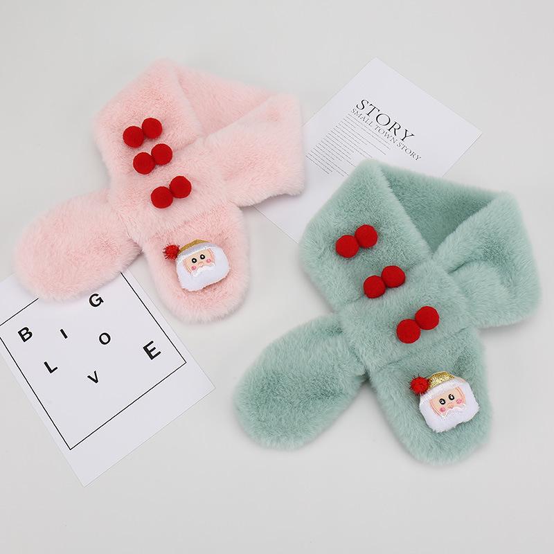 Children's Cute Cartoon Winter Scarf - Korean Style for Boys and Girls