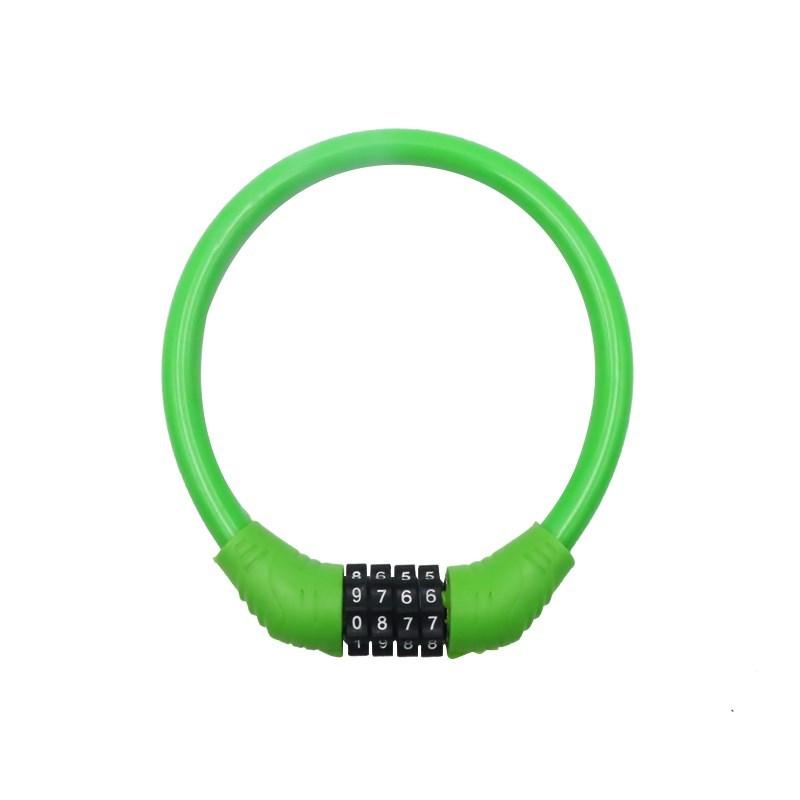 Противоугонный 4-значный кодовый велосипедный замок - Портативный безопасный навесной замок для шоссейных велосипедов, необходимый велосипедный аксессуар