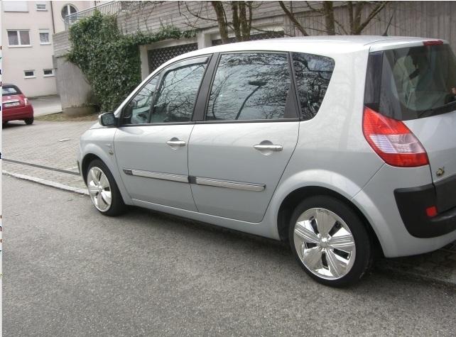 Renault SCENIC II - CHROME Side Door Trims