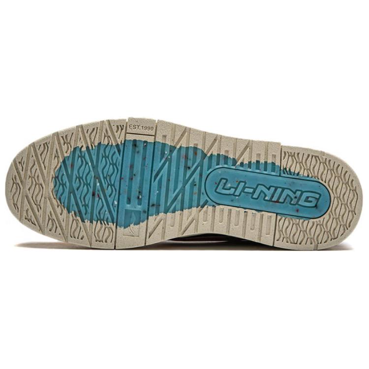 Li Ning 001 BTC универсальные ретро-кеды для скейтбординга мужские кроссовки оранжевые черные белые AGCU053-3