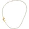 TATIANA CLASSIC PEARL POINT LOCK NECKLACE_nz1044
