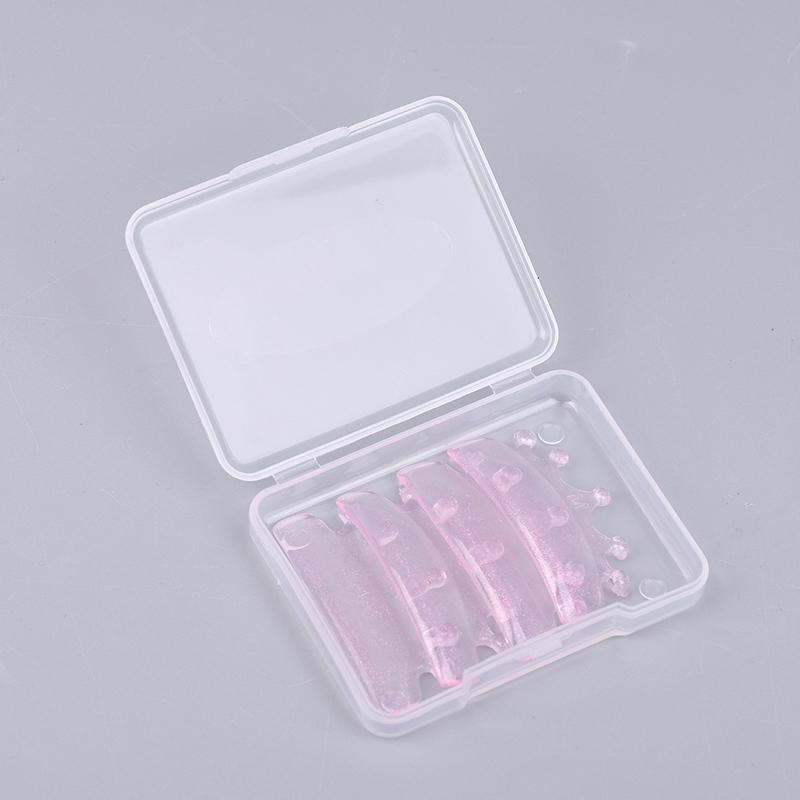 2 пары силиконовых бигуди для завивки ресниц в форме короны без клея, подушечки для ламинирования и лифтинга ресниц, 3D-аксессуары для наращивания и завивки ресниц