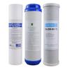 10-inch Ultrafiltration Reverse Osmosis Water Purifier Set: PP Cotton, UDF Activated Carbon, RO Membrane, T33 Filter.