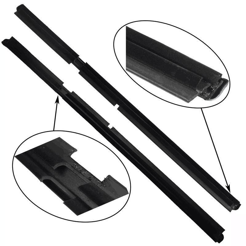 For Jeep Grand Cherokee II WJ WG 1998-2005 Window Weatherstrip Belt Trim Door Windows Glass Waterproof Sealing Rubber Strips