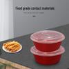 Одноразовые утолщенные круглые пищевые контейнеры Jinmeihewang с крышками
