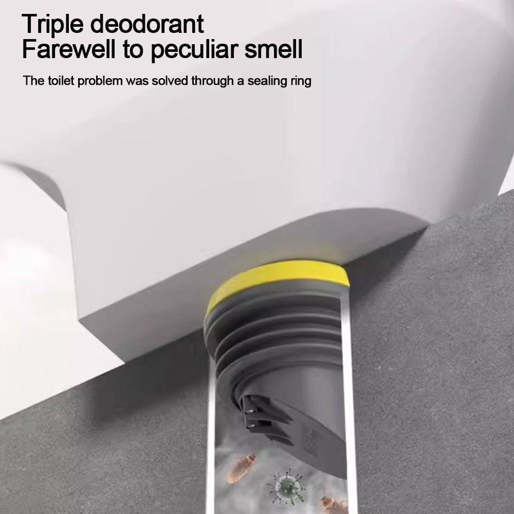 НОВЫЙ Фланец для унитаза Кольцо Универсальный Сливной патрубок Напольный выпуск Герметизация от пролива Чаша Герметичная Утолщенная Резиновая Прокладка Шайба
