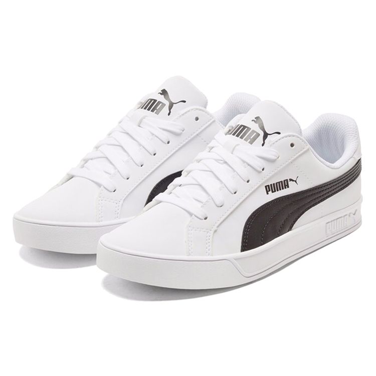 Puma Кроссовки Smash Vulc White Black Unisex 359622-05