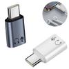 Smart Chip Type C Earphone Adapter Indicator Light Headphone Connector  Laptop