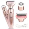 2 In 1 Portable Electric Haircut Trimmer Epilator Woman Facial Intimate Area for Body Hair Removal Sex Shaver Bikini Pubic Rosor