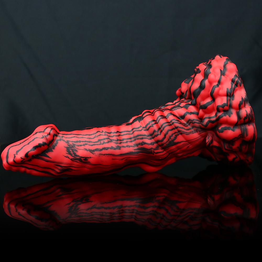 Силиконовый пенис для животных, дилдо для собак, мягкий член-монстр с присоской, анальная пробка, игрушка для мужской и женской мастурбации, взрослые анальные секс-игрушки для женщин