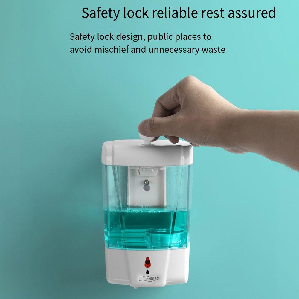 Спрей/лосьон Бутылка Диспенсер для мыла для рук 700 мл Индукционный Дезинфицирующее средство для рук Машина Ванная комната