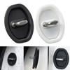 4Pcs Silicone Car Door Latch Protective Cover Universal Shock Absorption Door Lock Cover Anti-Rust