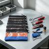 Large Capacity Multi-Functional Transparent Waterproof Tool Bag with Hooks