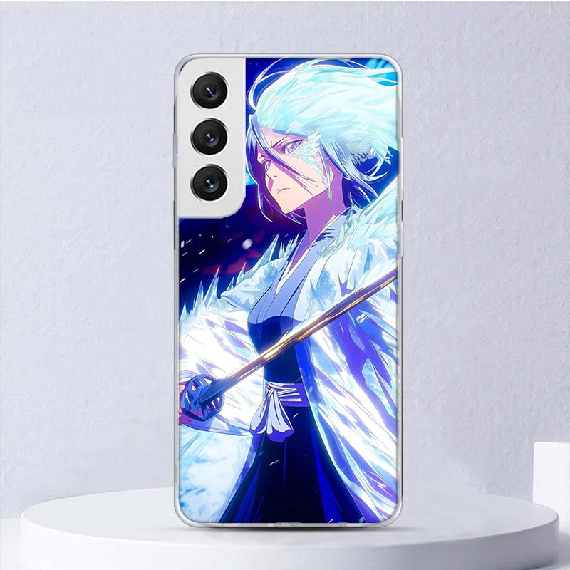 Bleach Кучики Рукия Мягкий Чехол Для Samsung Galaxy S25 S24 S23 S22 Ultra Чехол для Телефона S21 S20 FE S10 Plus S10E S25U Funda Coque