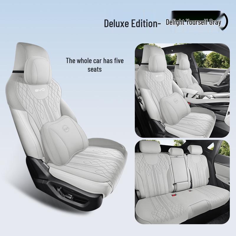 Всесезонная специальная подушка на сиденье автомобиля с полуобхватом для Yuan UP