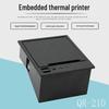 58-мм термопринтер этикеток с резаком для чеков, доставки, сертификатов безопасности пищевых продуктов
