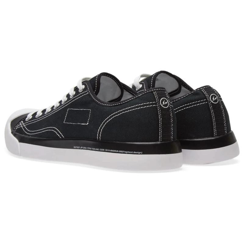 Fragment x Converse Jack Purcell Удобные низкие парусиновые кеды Унисекс Черные